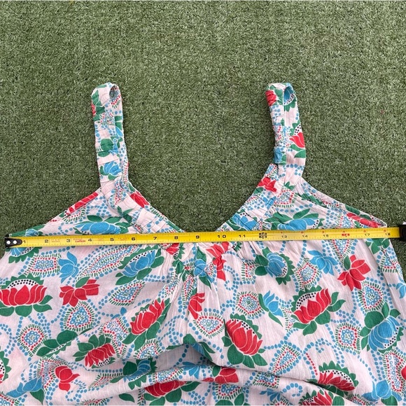 MARC JACOBS tank top size Small brunch casual spring summer Preowned floral - Picture 4 of 5